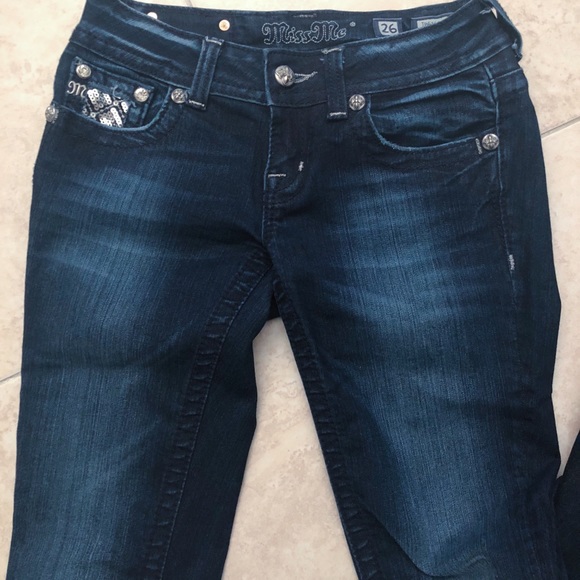 MISS ME SEQUINED JEANS - Picture 4 of 4